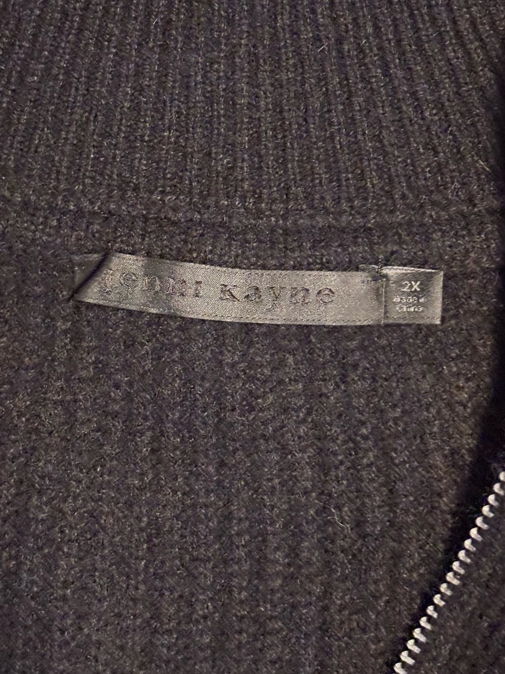 Jenni Kayne cashmere Half-Zip Sweater - Picture 8 of 8